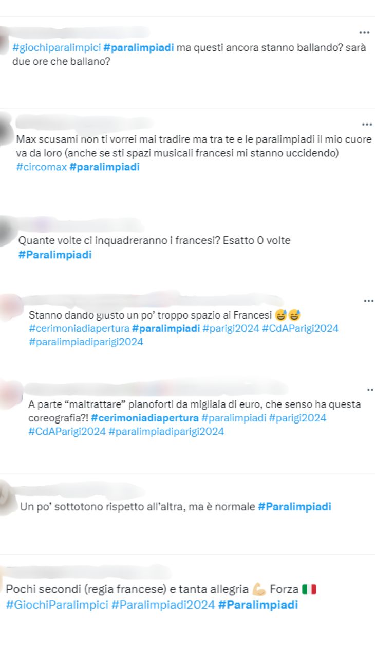 cerimonia apertura paralimpiadi 2024
