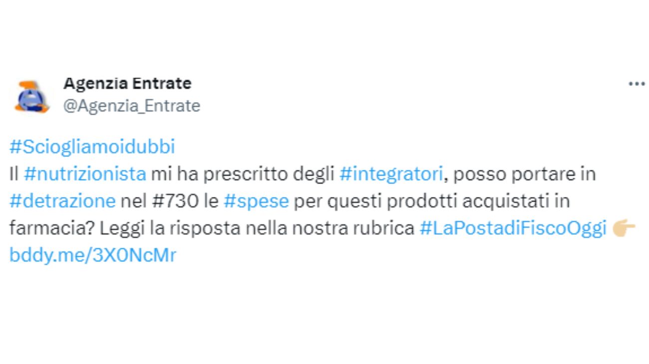dichiarazione dei redditi