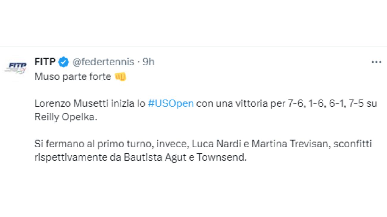 US Open Matteo Berrettini