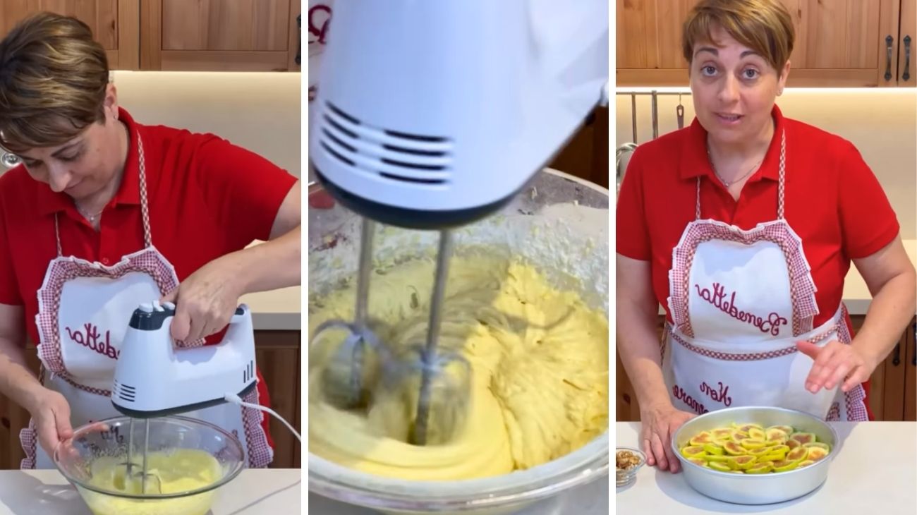 torta soffice mascarpone fichi noci benedetta rossi