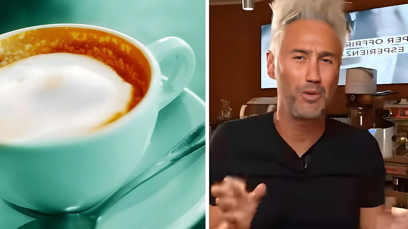 Cappuccino schiuma latte