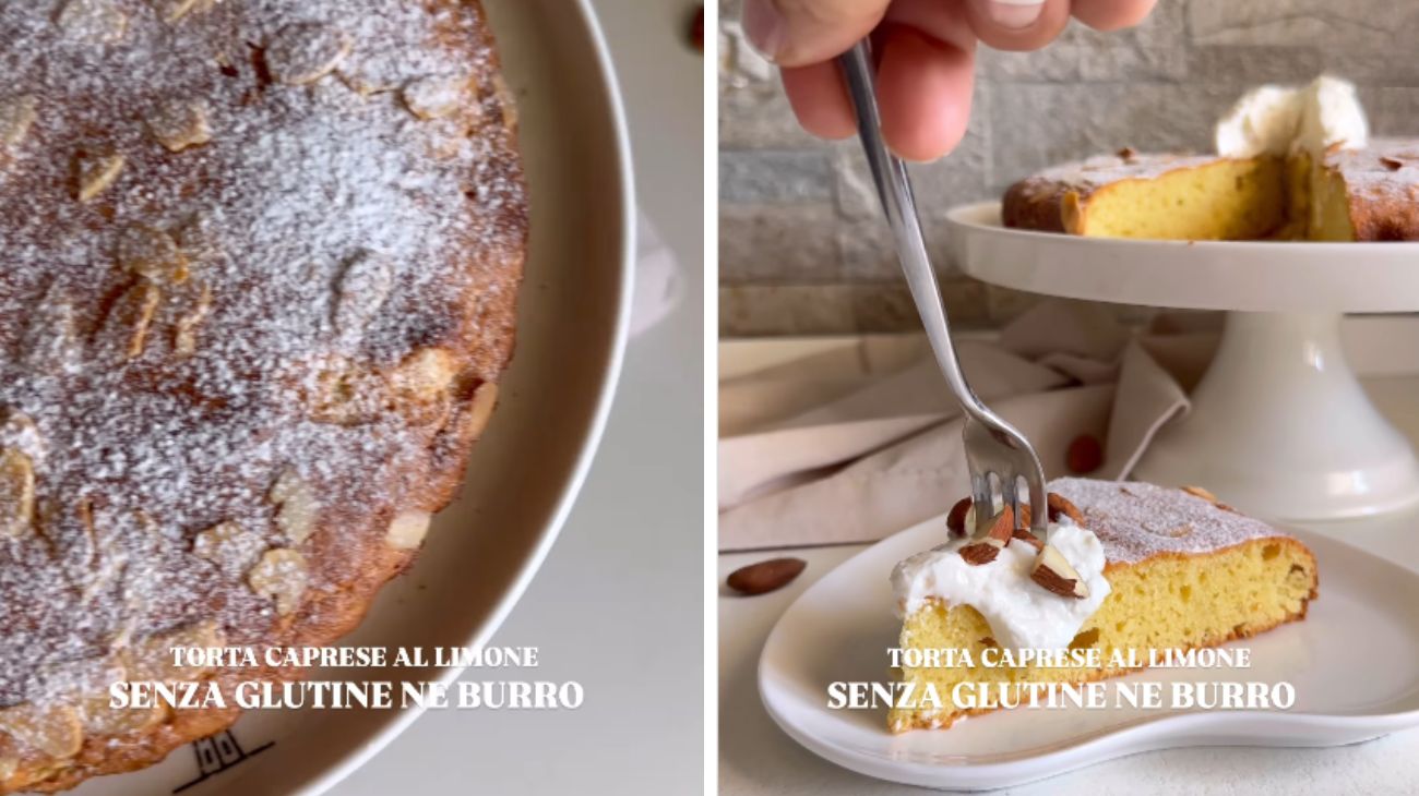 Caprese a limone Fonte Instagram