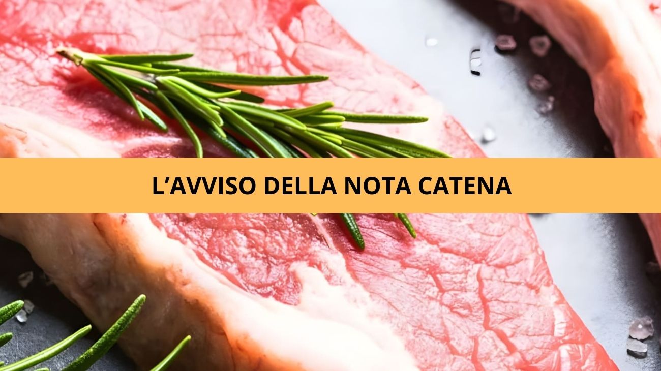 Carne richiamate confezioni supermercati
