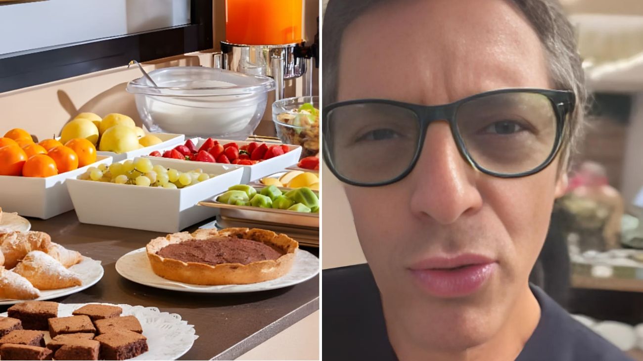 Colazione in hotel possibile prendere il cibo buffet