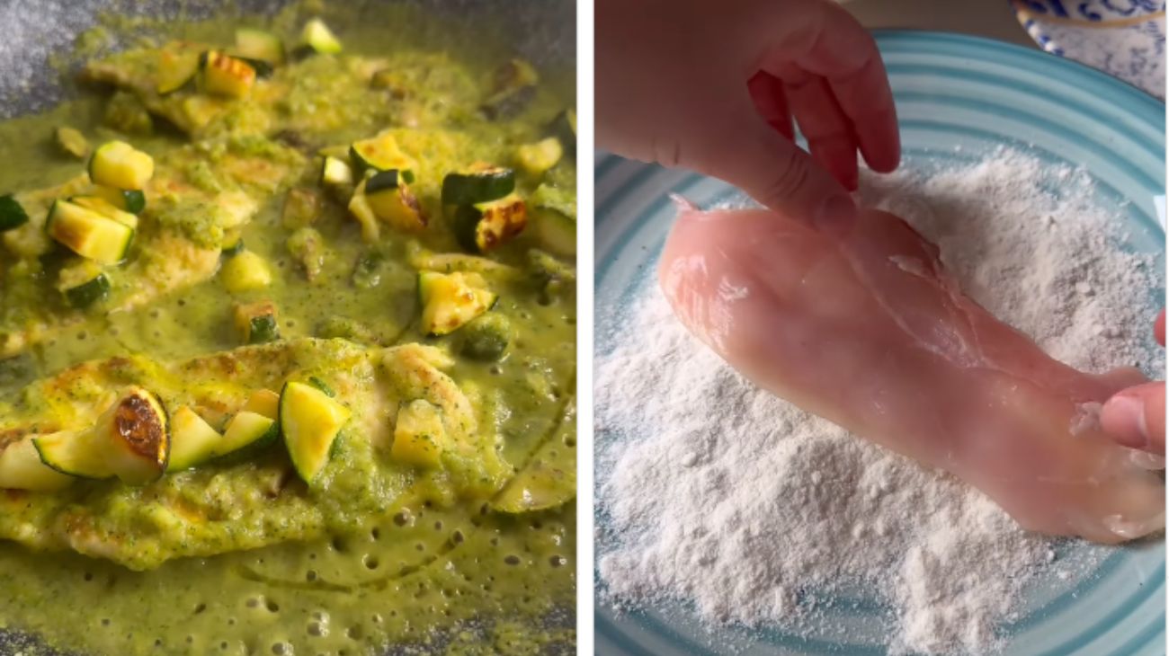 Dal profilo social Il mio piatto a colori, la ricetta delle scaloppine di pollo alle zucchine e limone