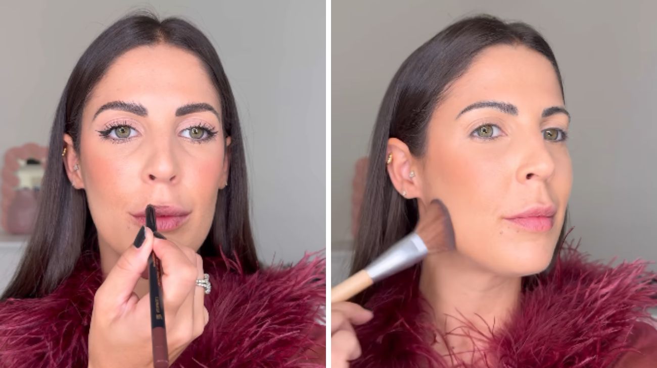 Dal profilo social di Martina Luchena, make up autunnale