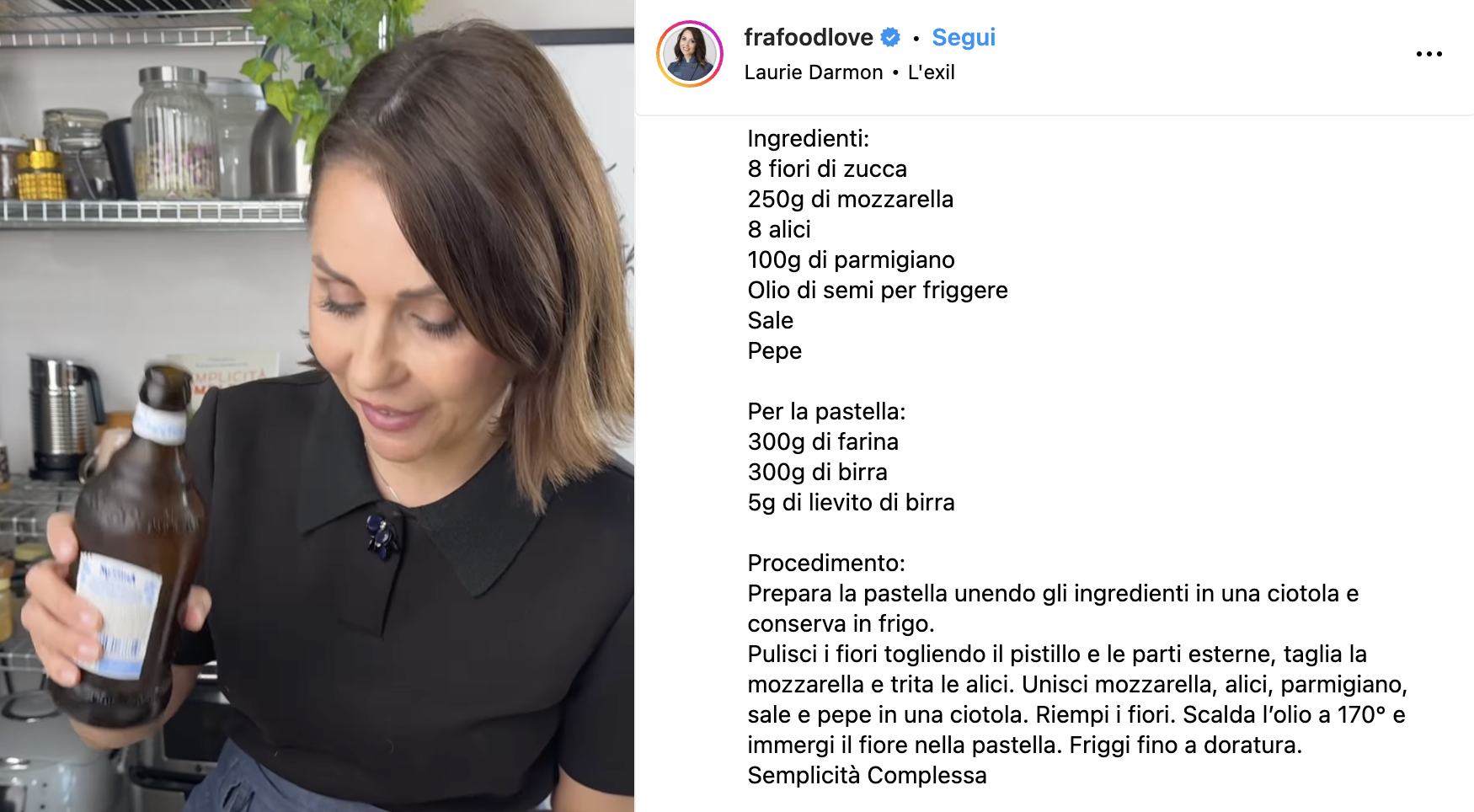 Fiori di zucca fritti