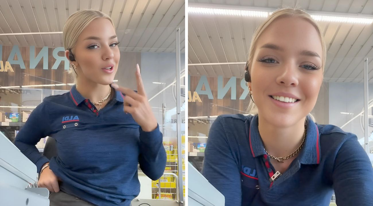 cassiera più bella del mondo