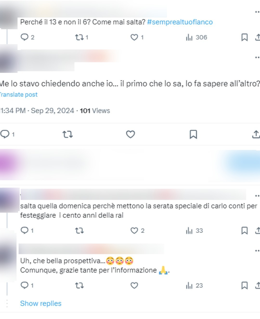 commenti pubblico