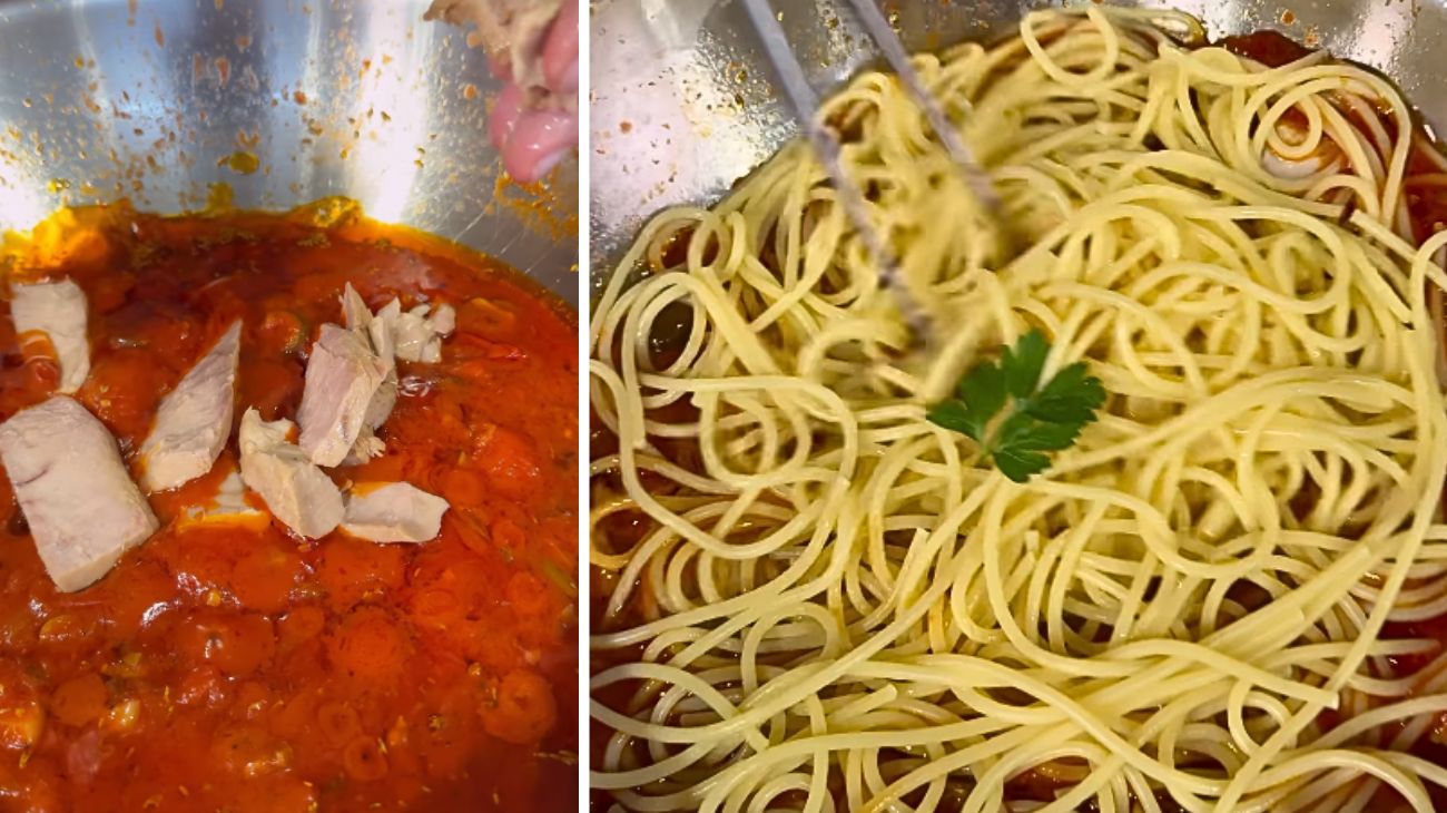 spaghetti al tonno