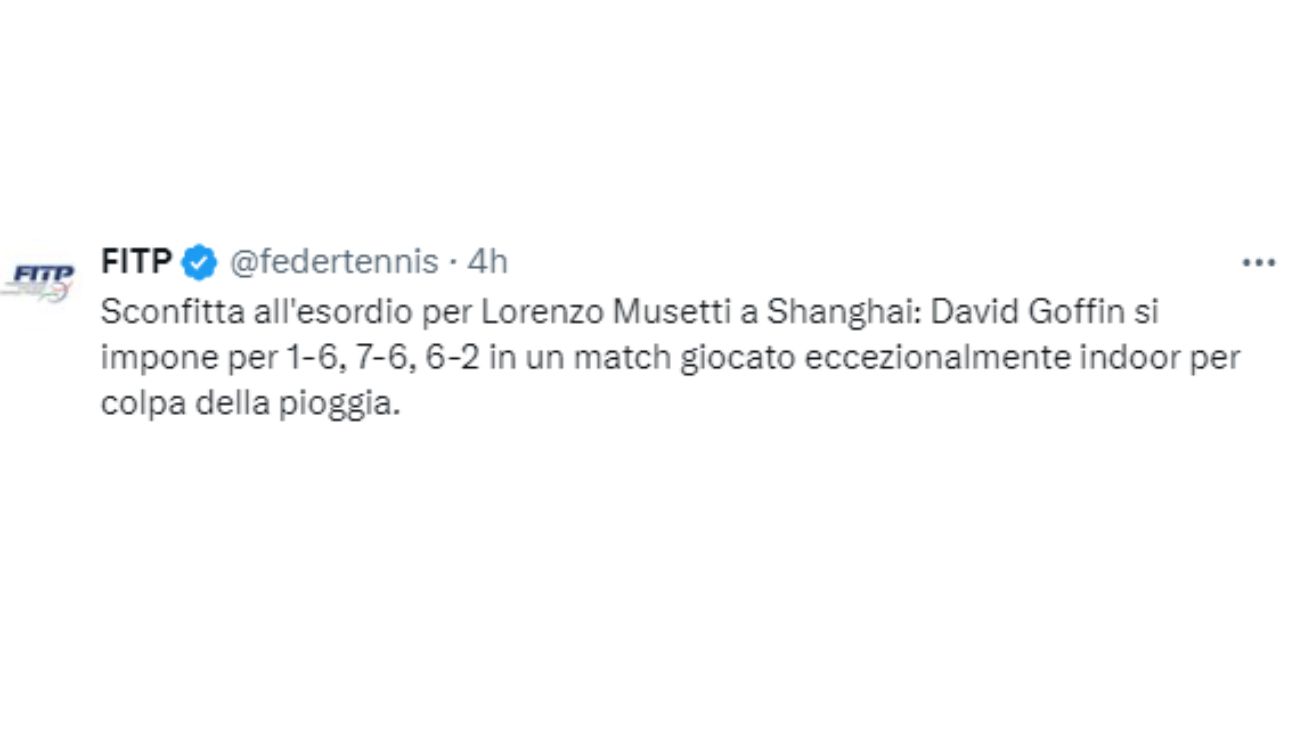 ATP Shanghai Matteo Berrettini