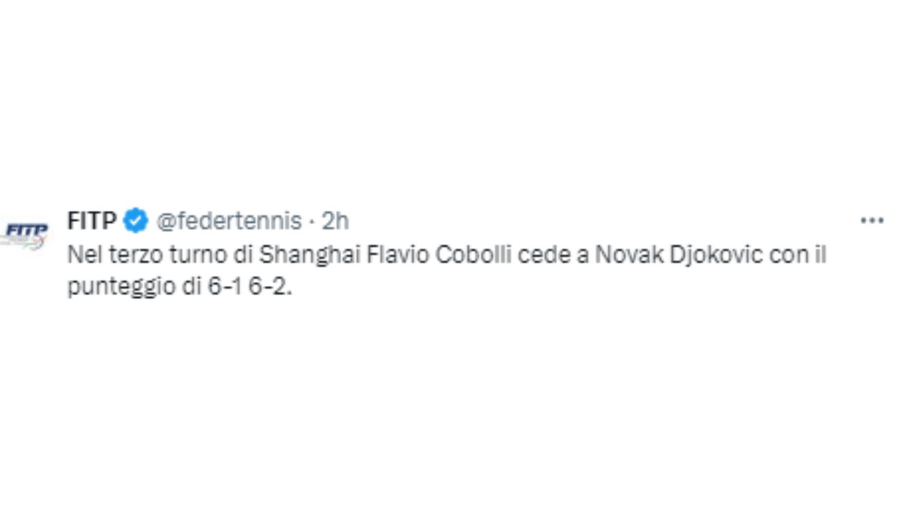 ATP Shanghai Sinner Djokovic