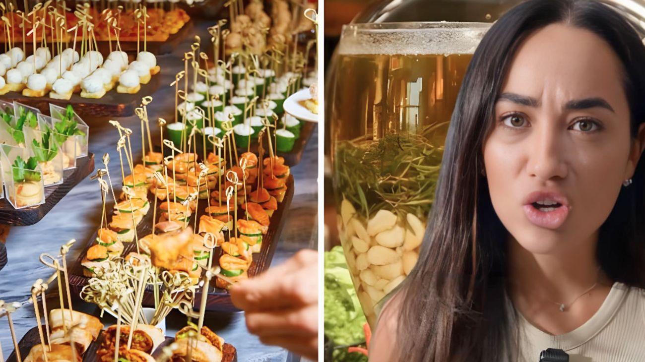 Buffet piatti riempire