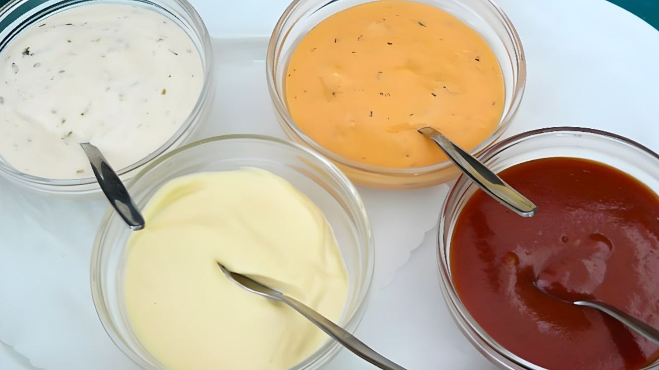 Condimenti ketchup maionese