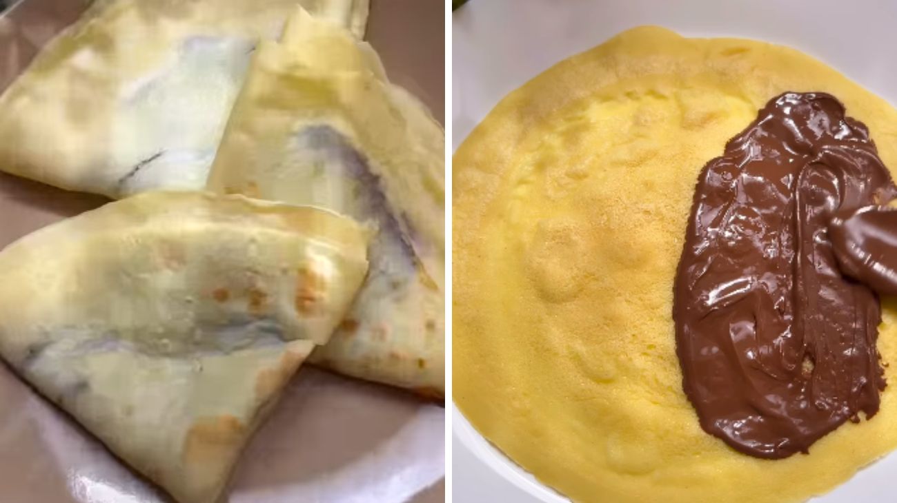 Crepes all'acqua, la ricetta è facilissima Fonte Instagram
