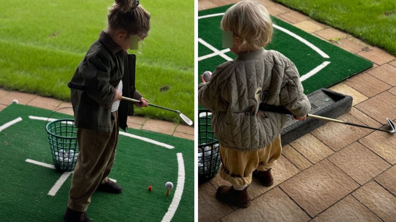 Dal profilo Instagram di Cristina Marino, le foto di Nina e Noè