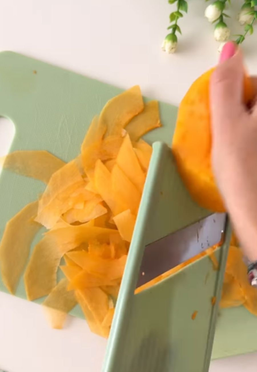 Dal profilo social Cucina facile con Elena, ricetta per la zucca marinata