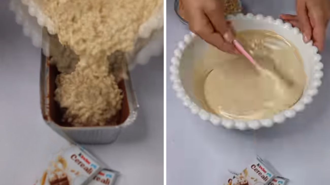 Dal profilo social Le molliche di Nana, la ricetta per il Torrone al Kinder Cereali