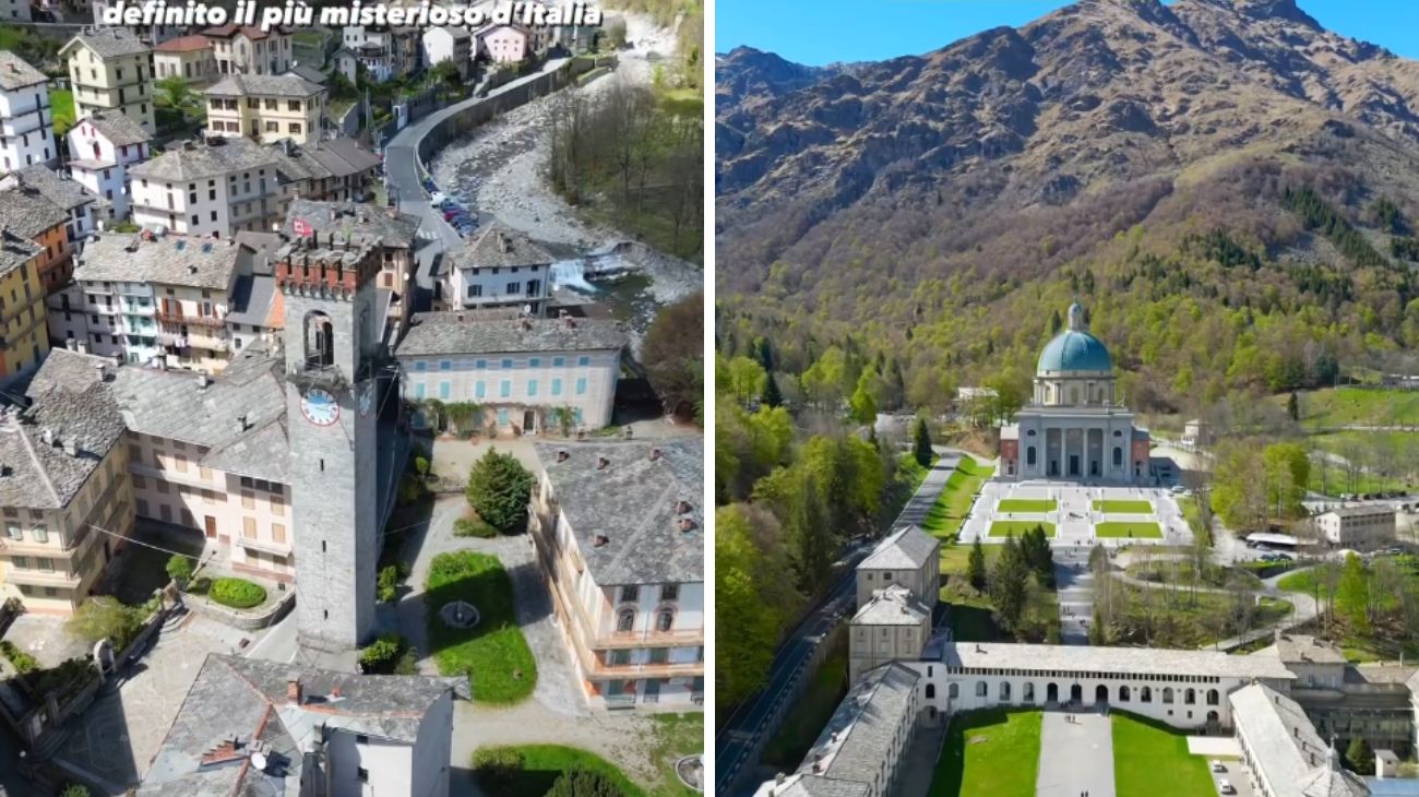 Dal profilo social di Borghingordi, Piemonte, l'itinerario da seguire