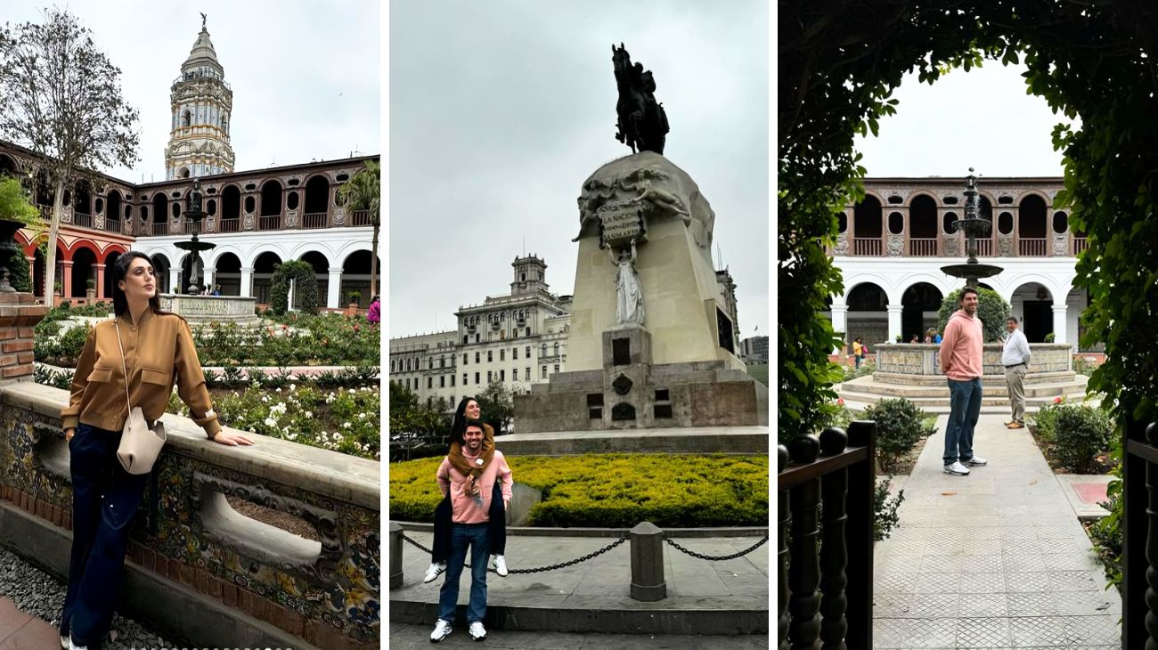 Dal profilo social di Cecilia Rodriguez, scatti romantici in Perù