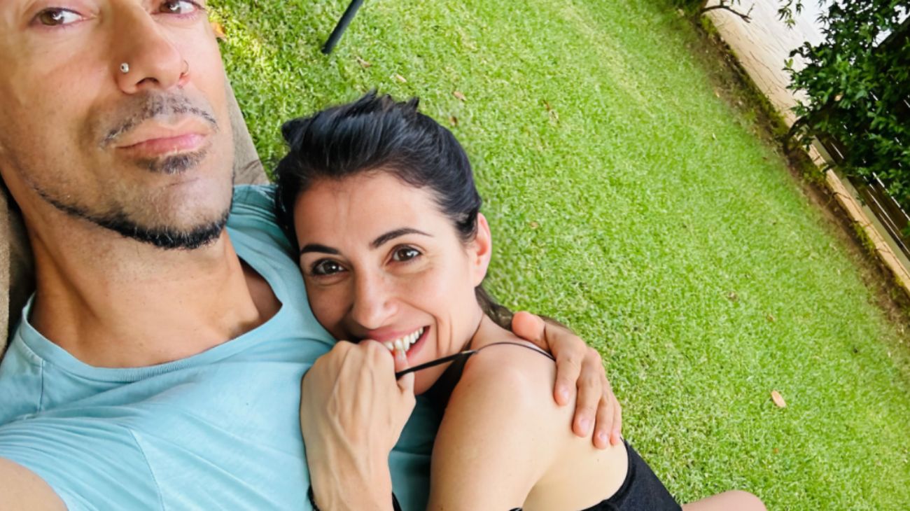 Dal profilo social di Emanuel Lo, la foto con Giorgia