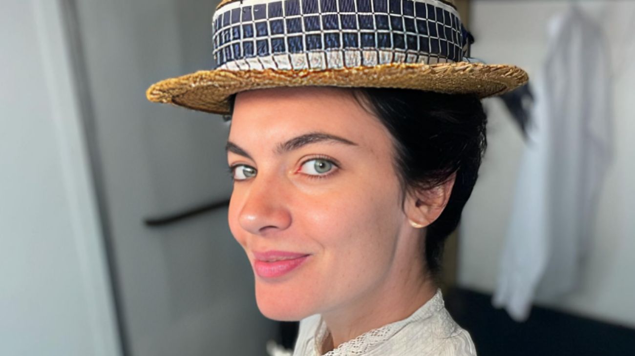 Dal profilo social di Enrica Pintore, dal set di La legge di Lidia Poët 2