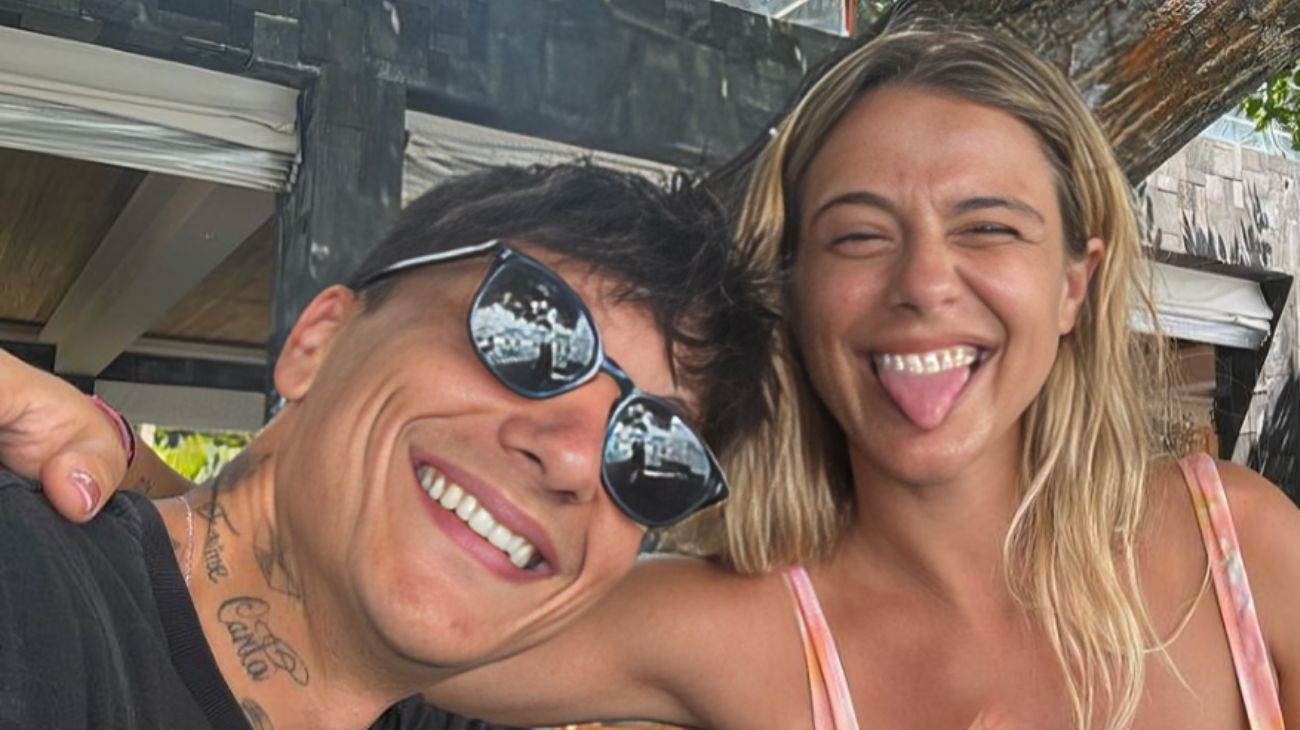 Dal profilo social di Jacqueline, la foto con Ultimo