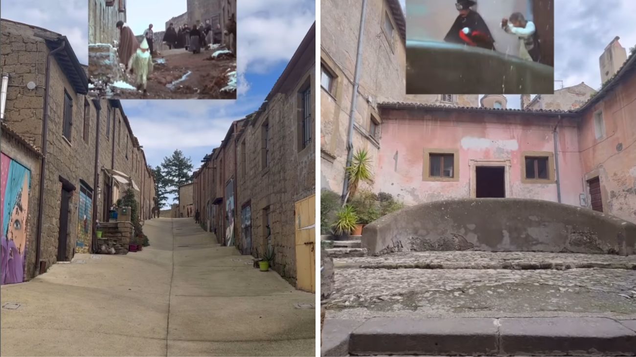 Dal profilo social di Lorenzo Maddalena, il paese di Pinocchio a Viterbo, nel Lazio