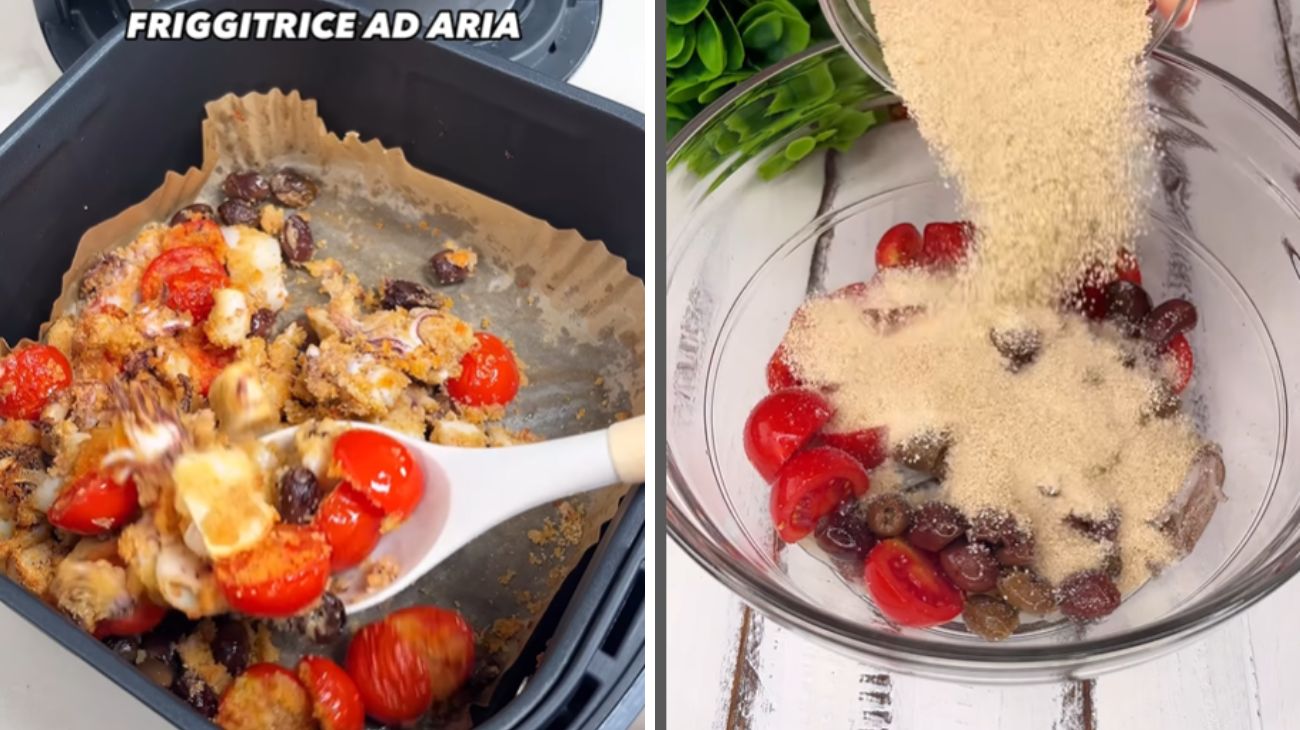 Dal profilo social di Valentina Cutaia, Calamari gratinati