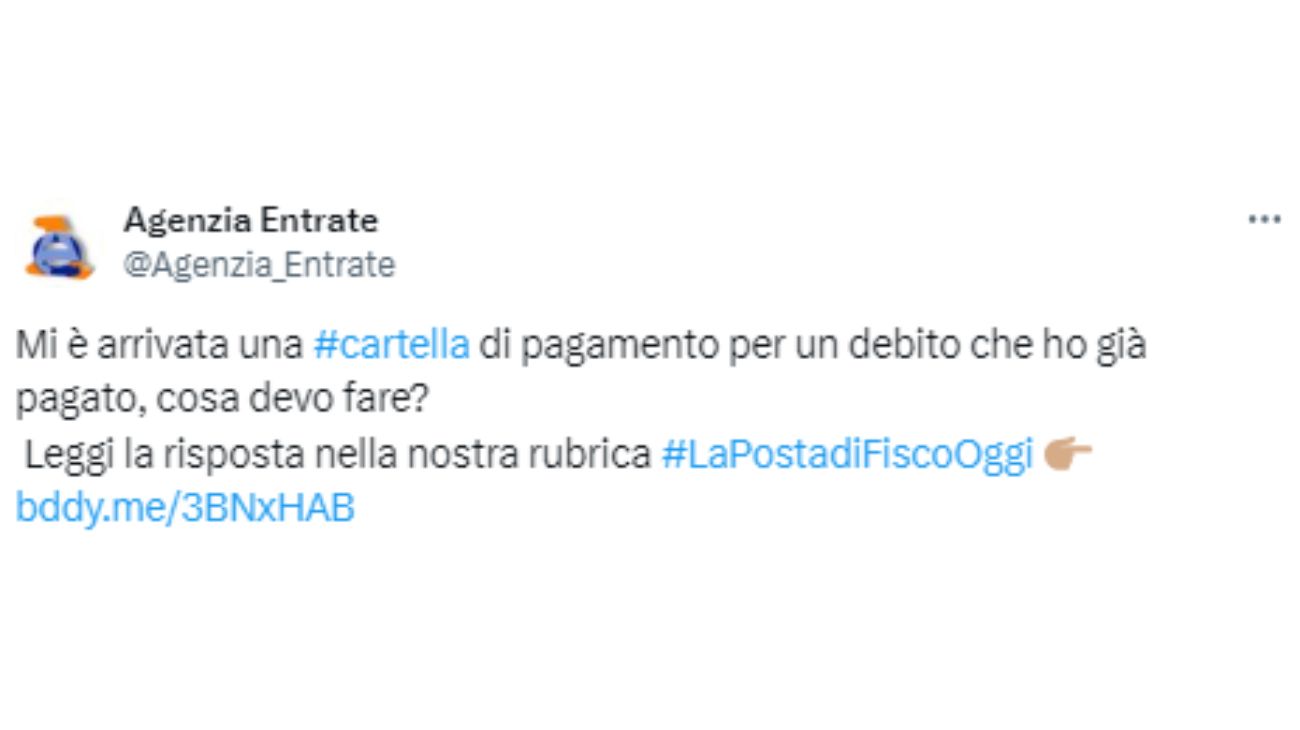 Agenzia delle Entrate Debiti