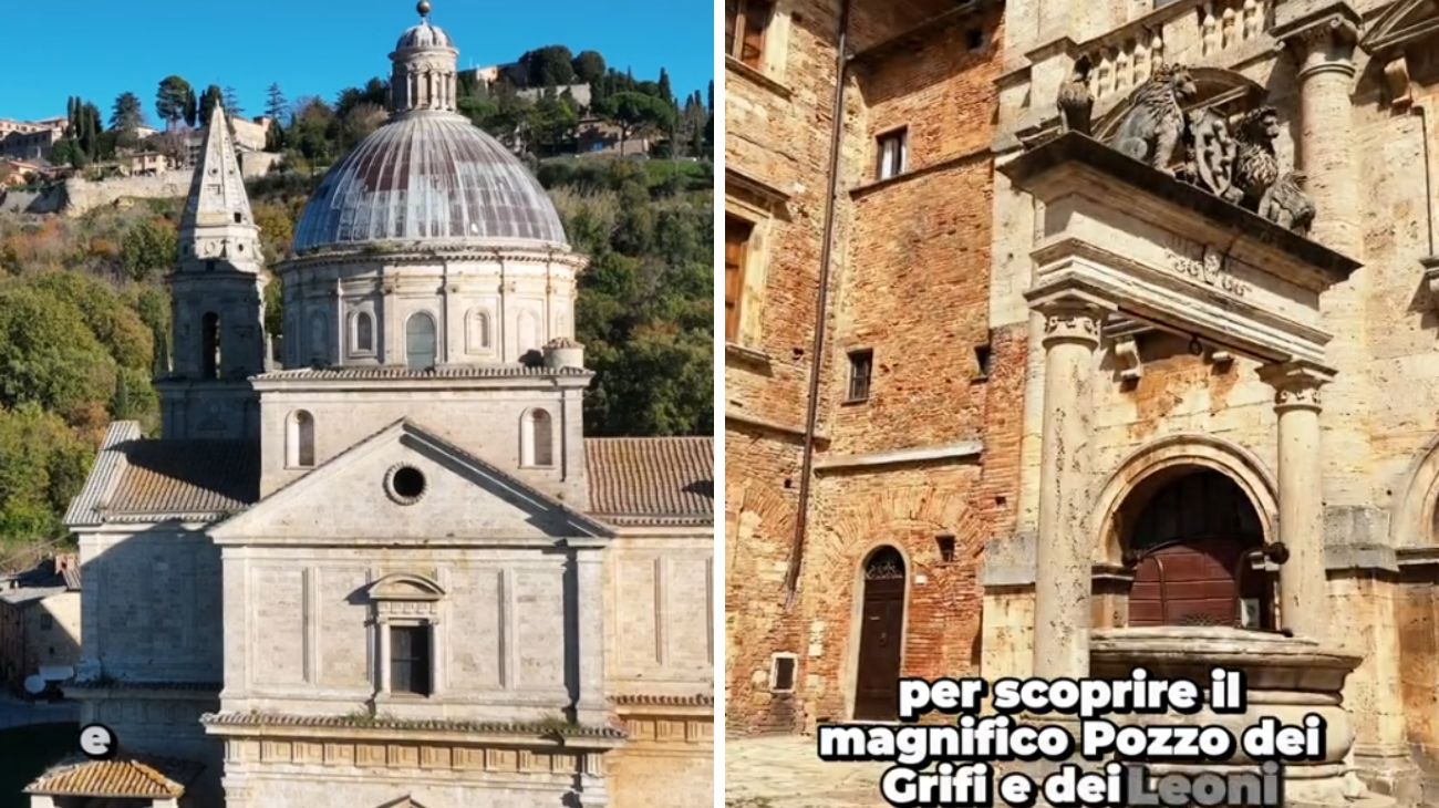 Montepulciano, borgo in Toscana Fonte social