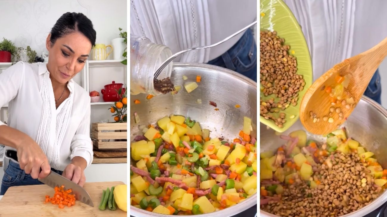 Pasta lenticchie Rossella Maraio