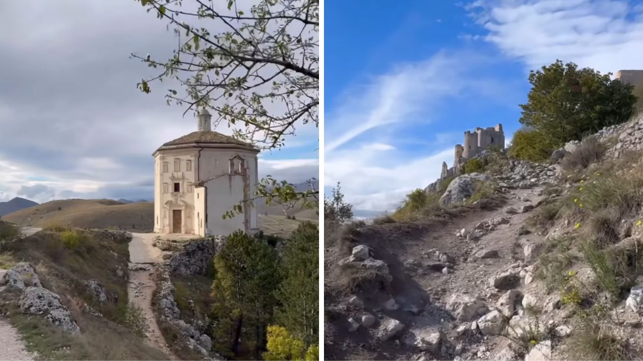 Rocca Calascio, castello incantevole in Abruzzo. Fonte Instagram