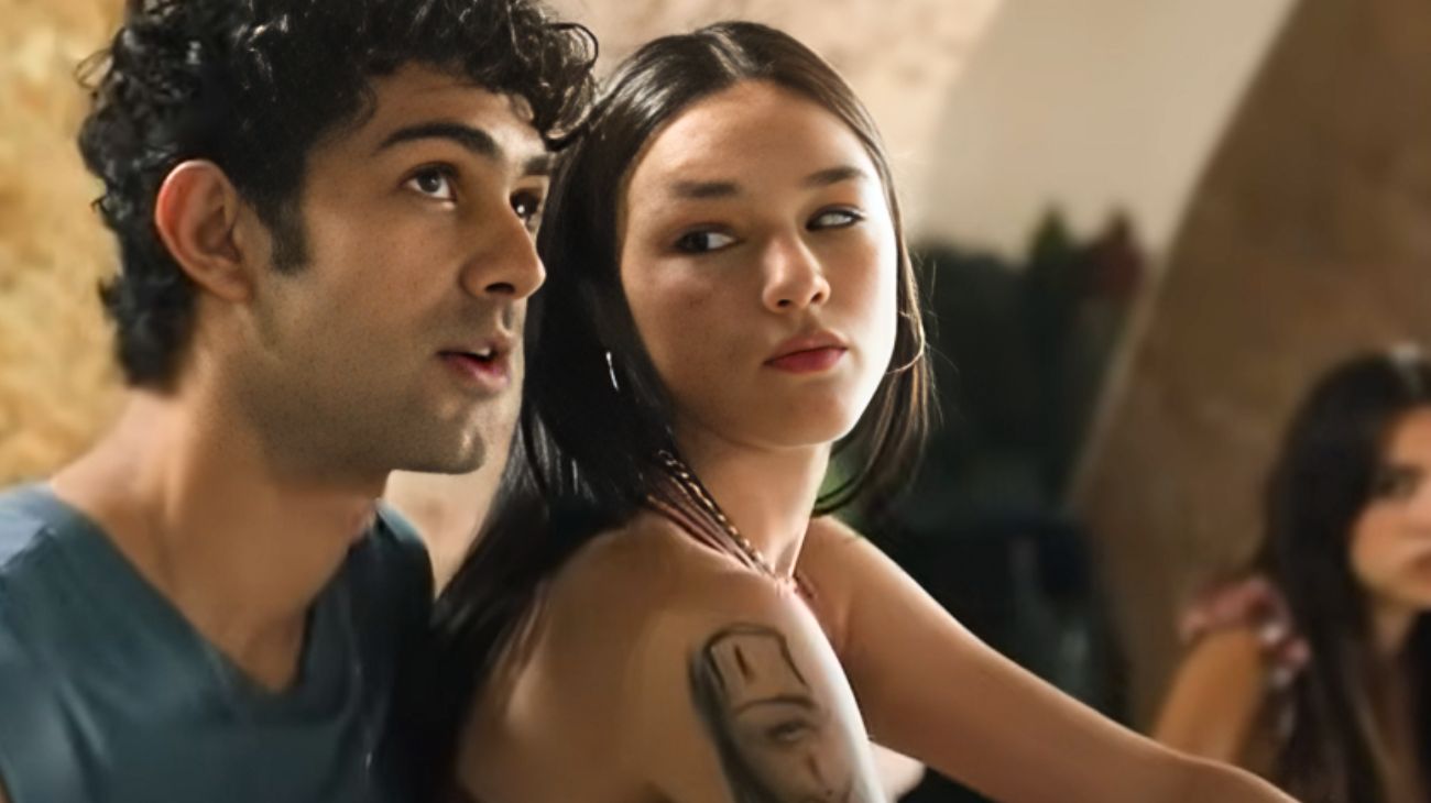 Rosa Ricci e Carmine Di Salvo in una scena di Mare Fuori