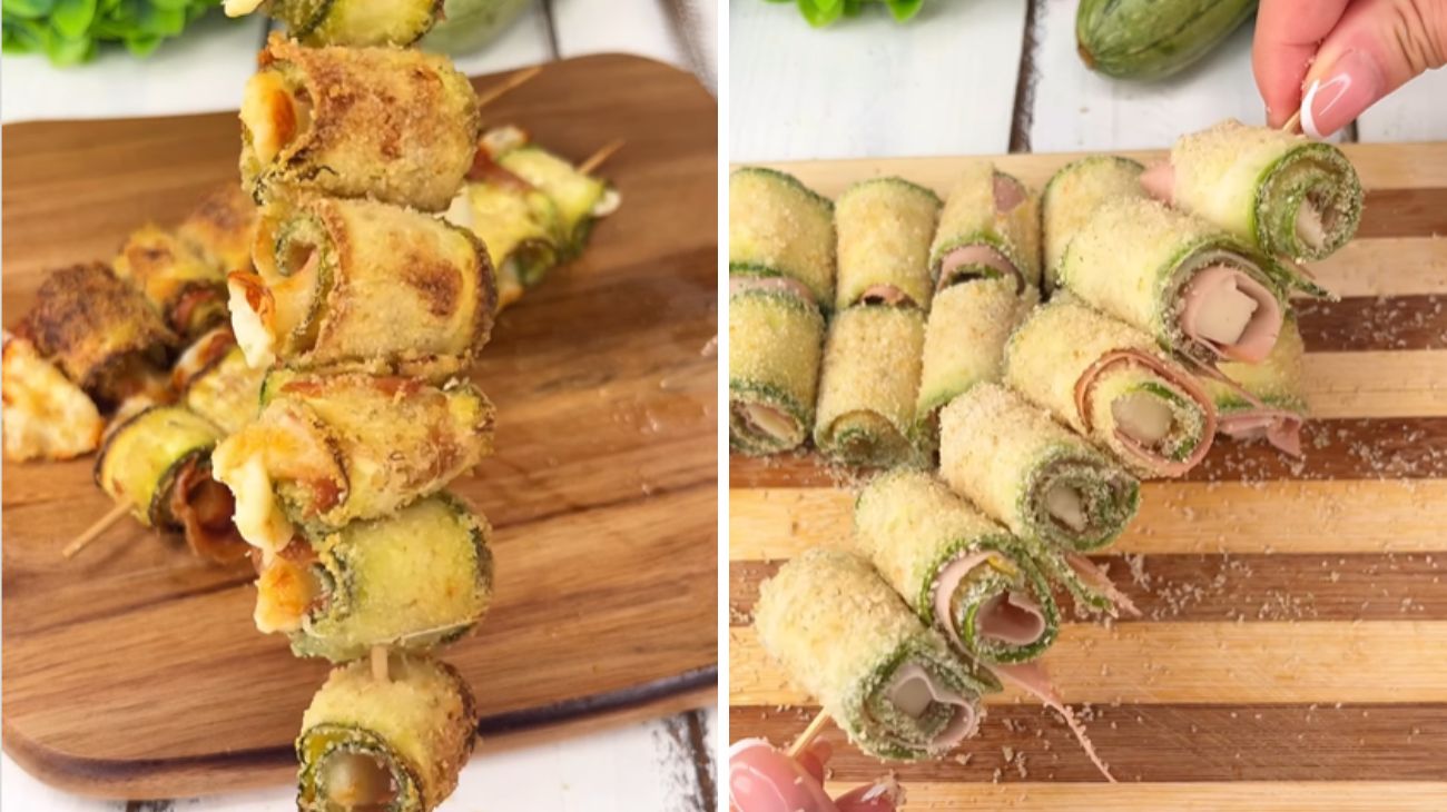 Spiedini di zucchine filanti Fonte Instagram