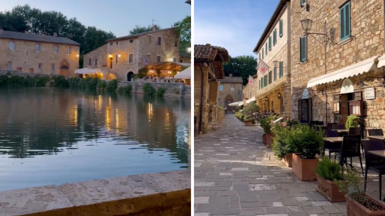 Toscana, borgo termale da visitare Fonte Social