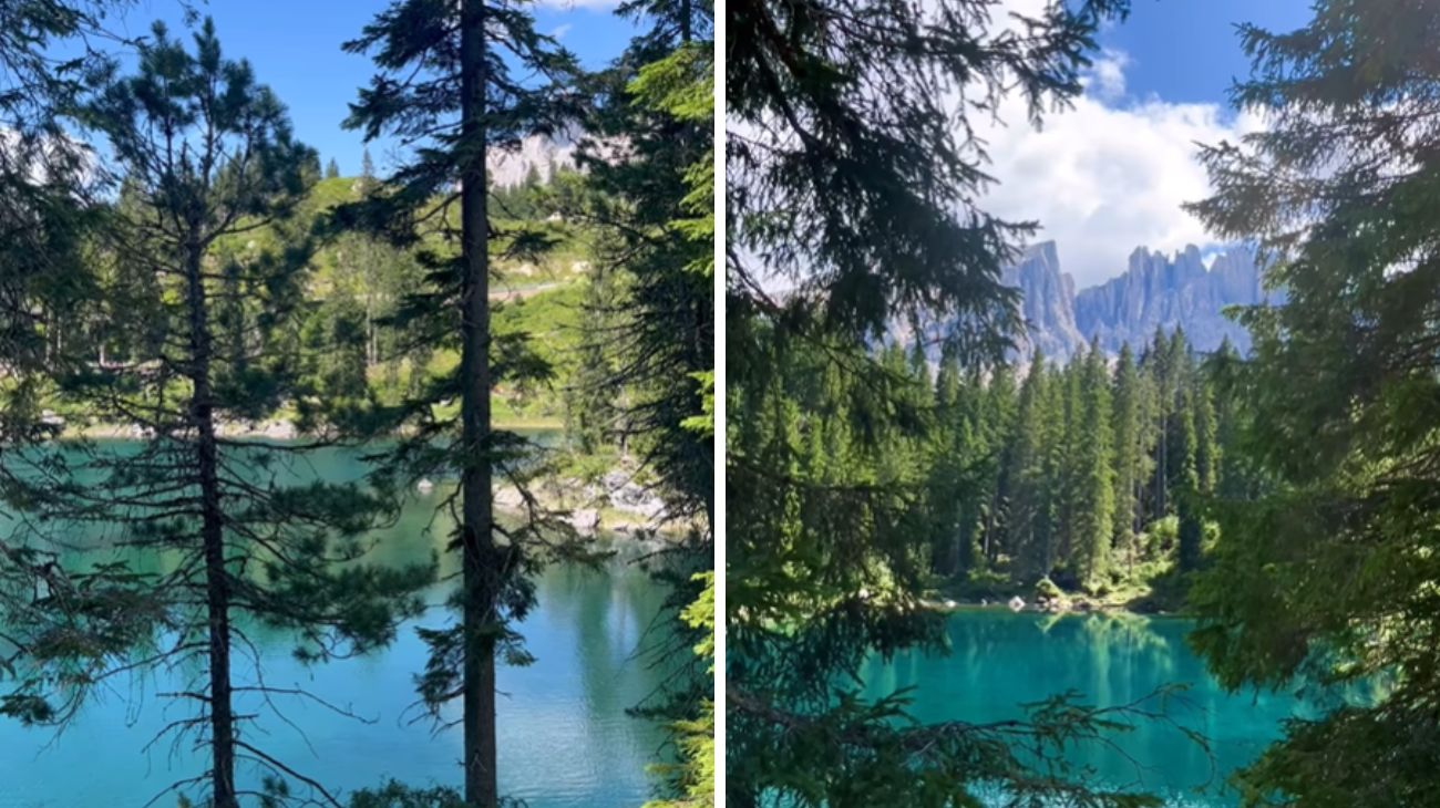 Trentino Alto-Adige, lago alpino Fonte Instagram