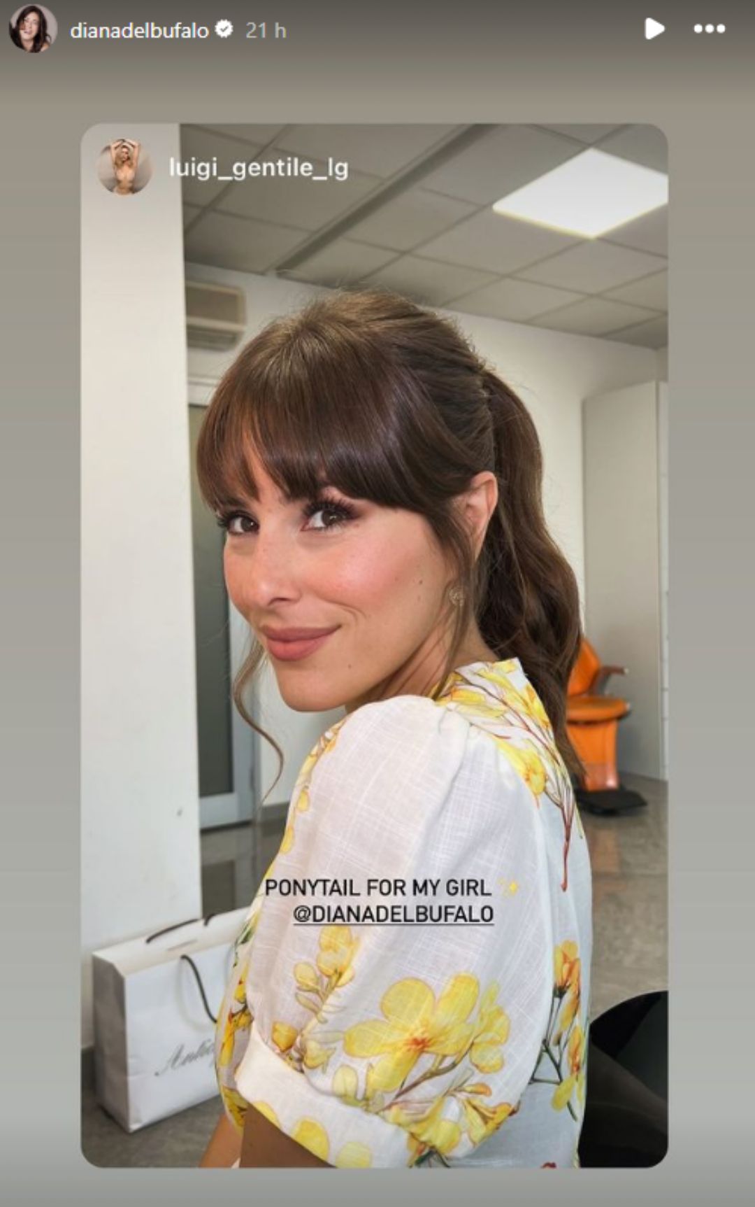 diana del bufalo capelli