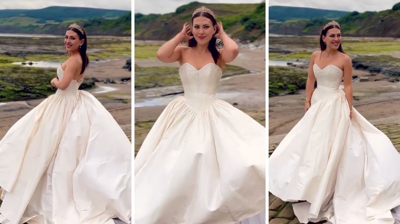 lauren abito da sposa