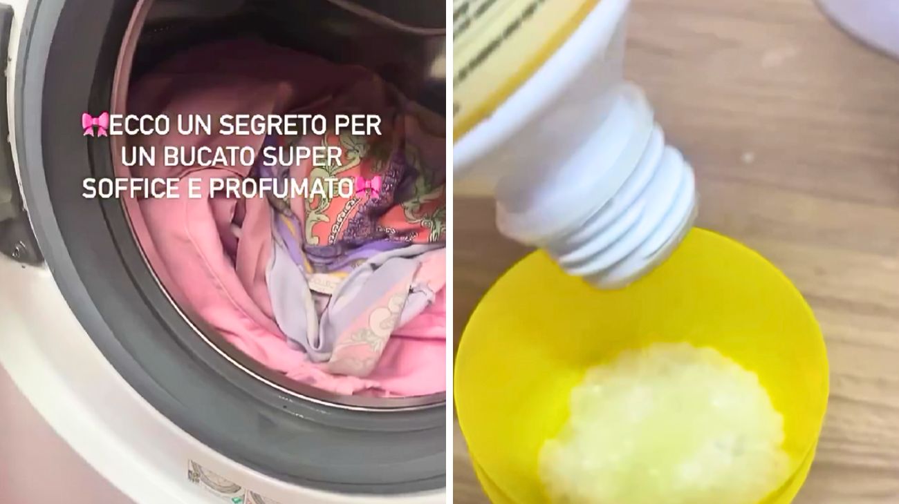 lavatrice bucato soffice