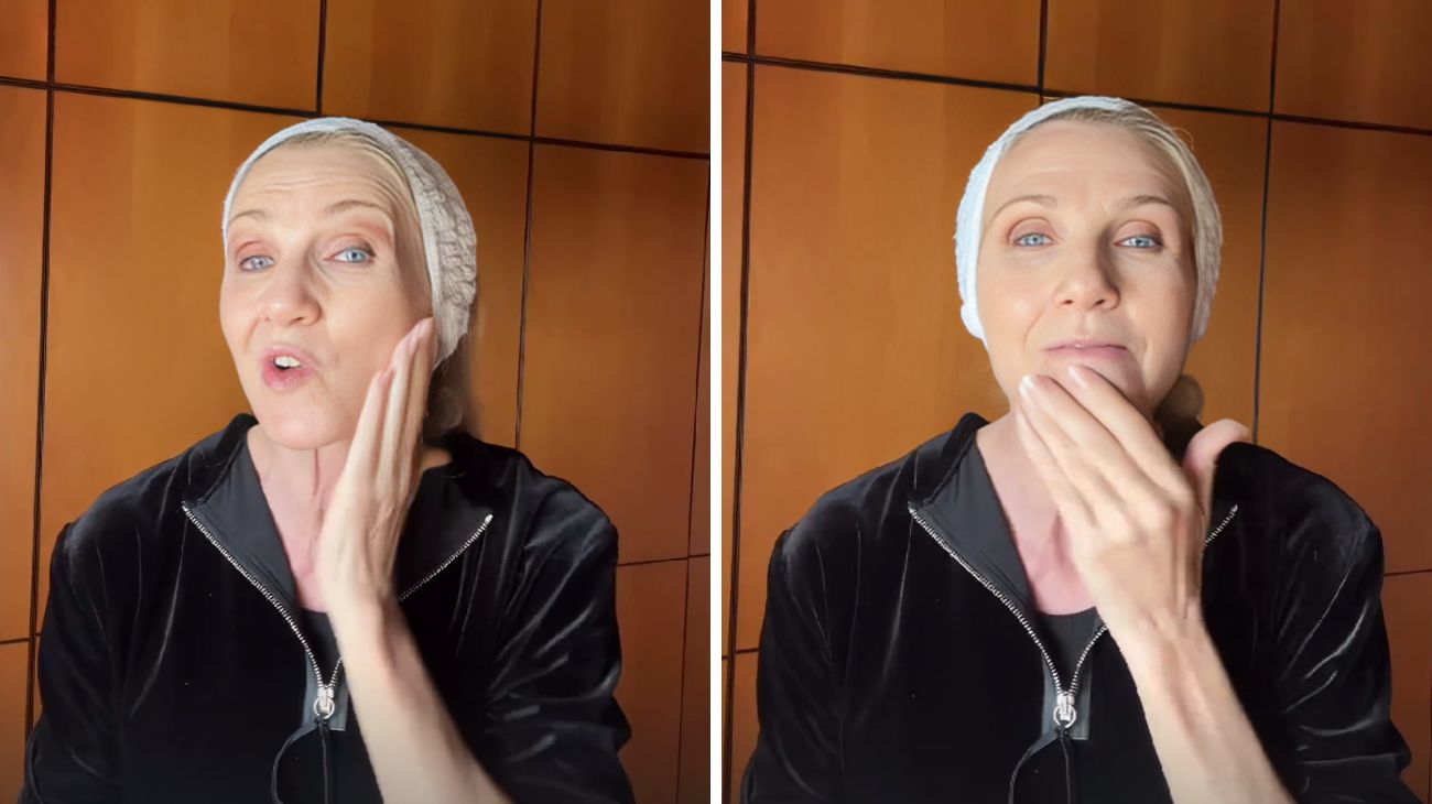 lorella cuccarini pelle