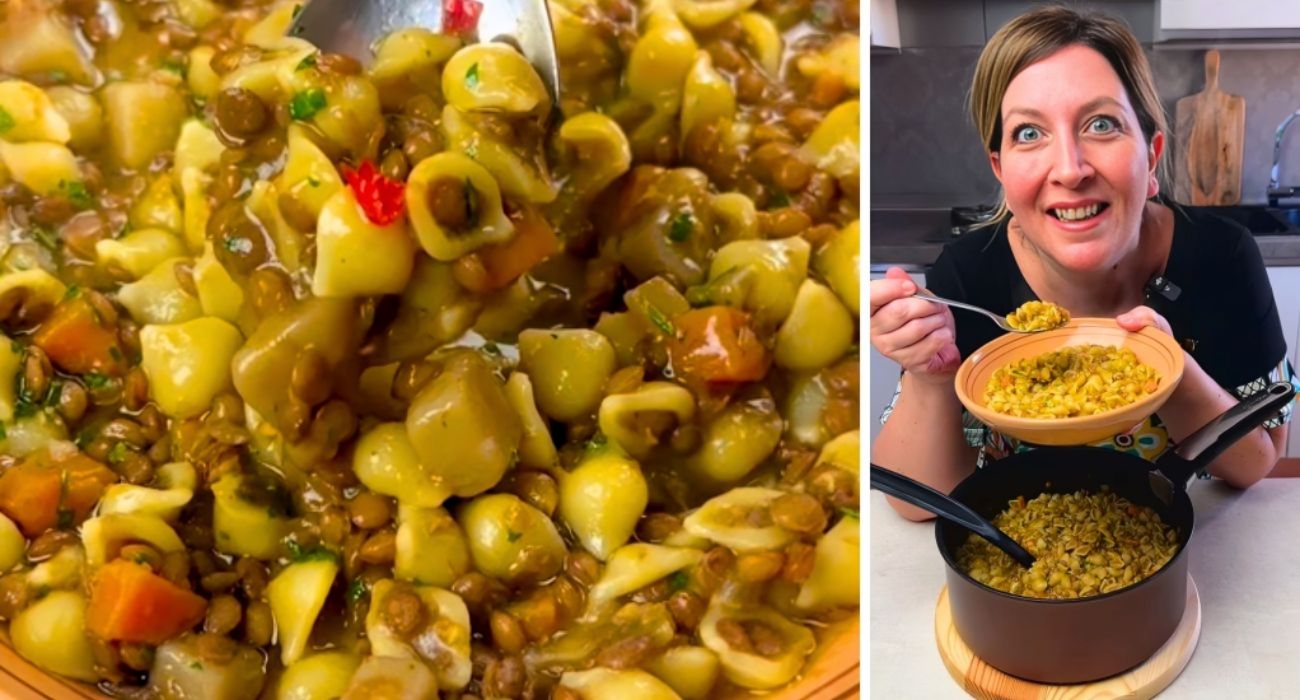 pasta e lenticchie
