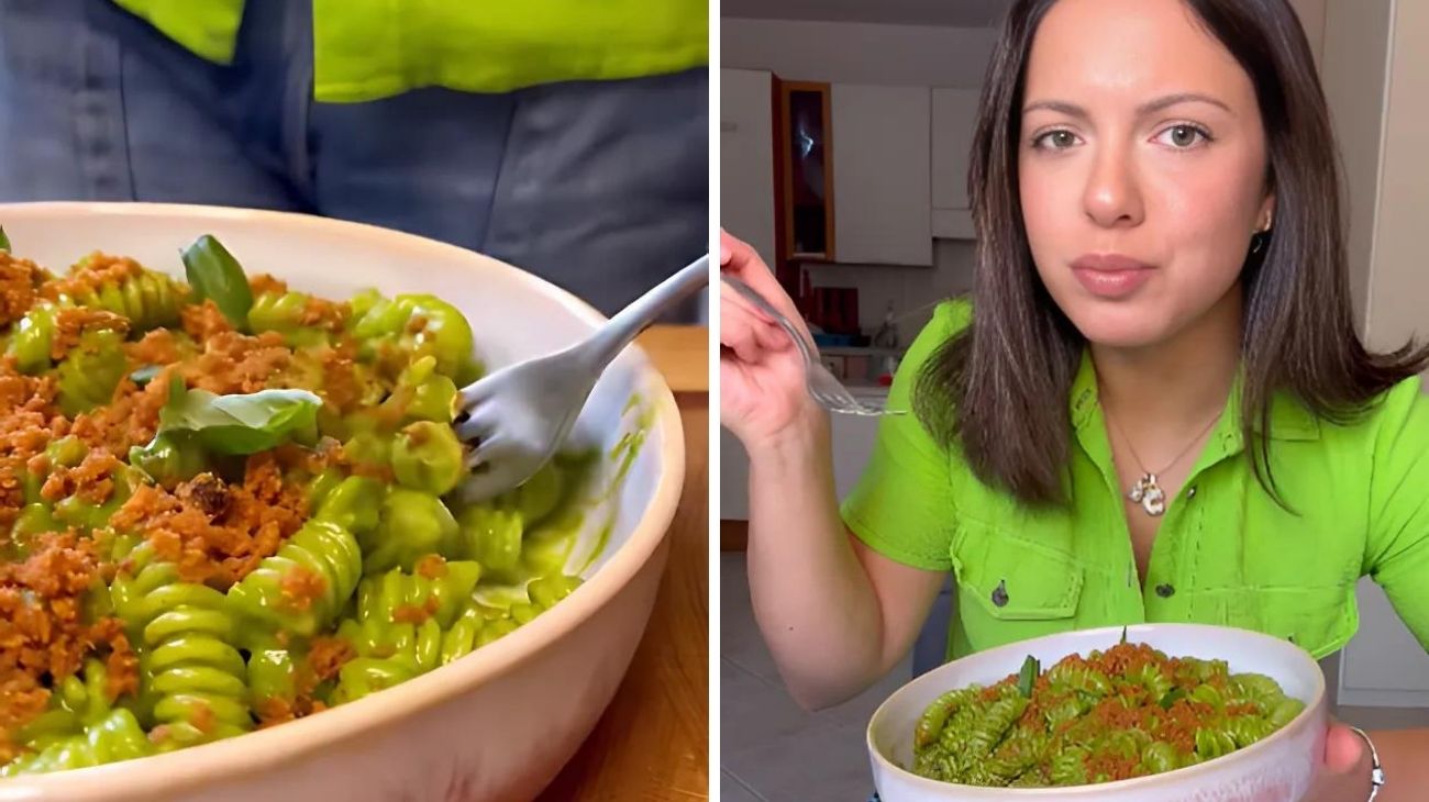 Ricetta fusilli pesto rucola carmen rose