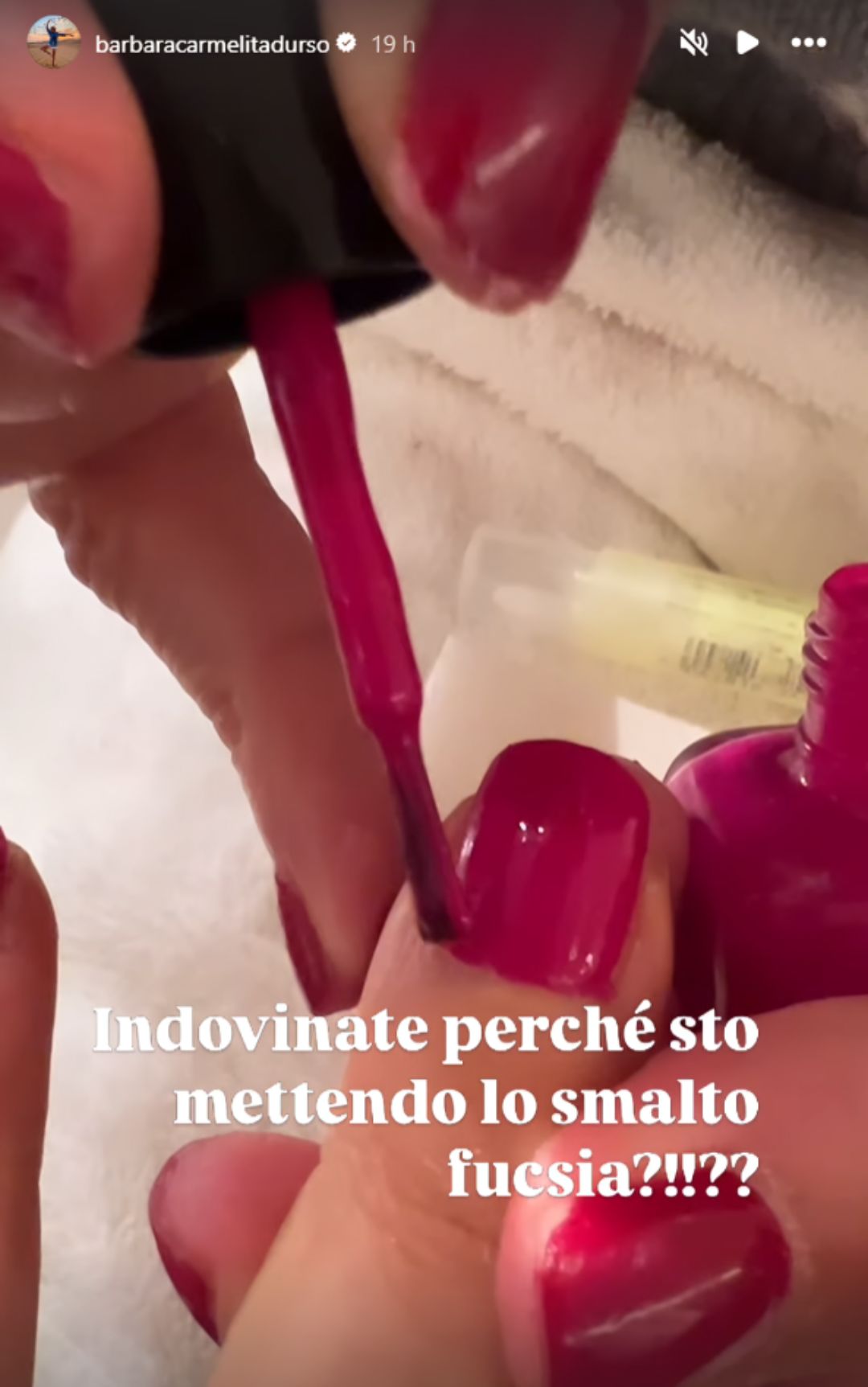 unghie barbara d'urso