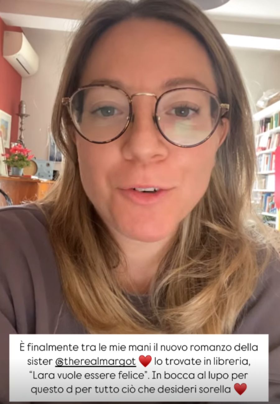 Dal profilo social di Eleonora Cadeddu, la dedica per Margot Sikabonyi