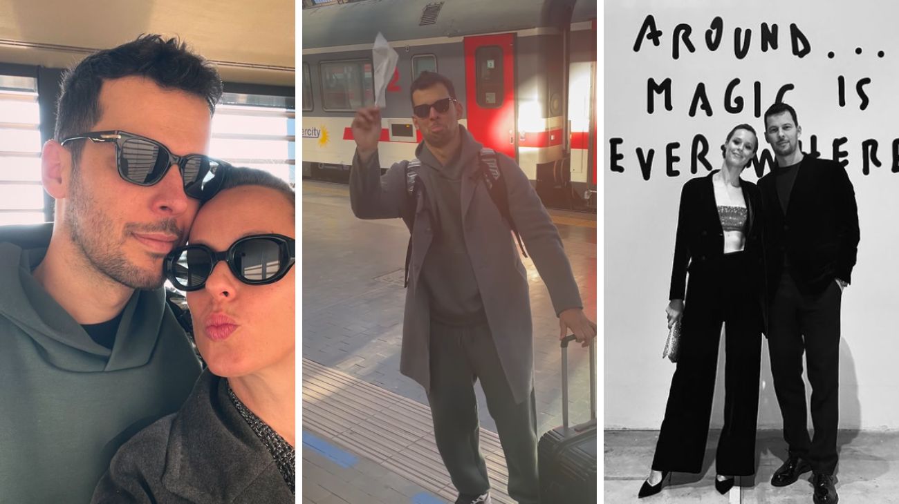 Dal profilo social di Federica Pellegrini, le foto con il marito Matteo Giunta