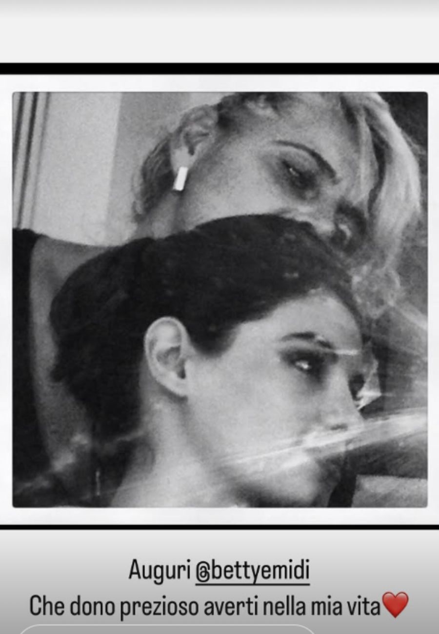 Dal profilo social di Francesca Chillemi, gli auguri per Betty Emidi