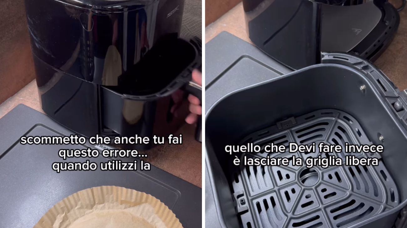 Dal profilo social di Il Celiamico, ecco cosa evitare nella friggitrice ad aria