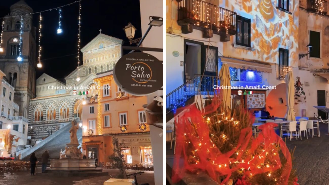 Dal profilo social di Marcoandflo, la Costiera Amalfitana a Natale