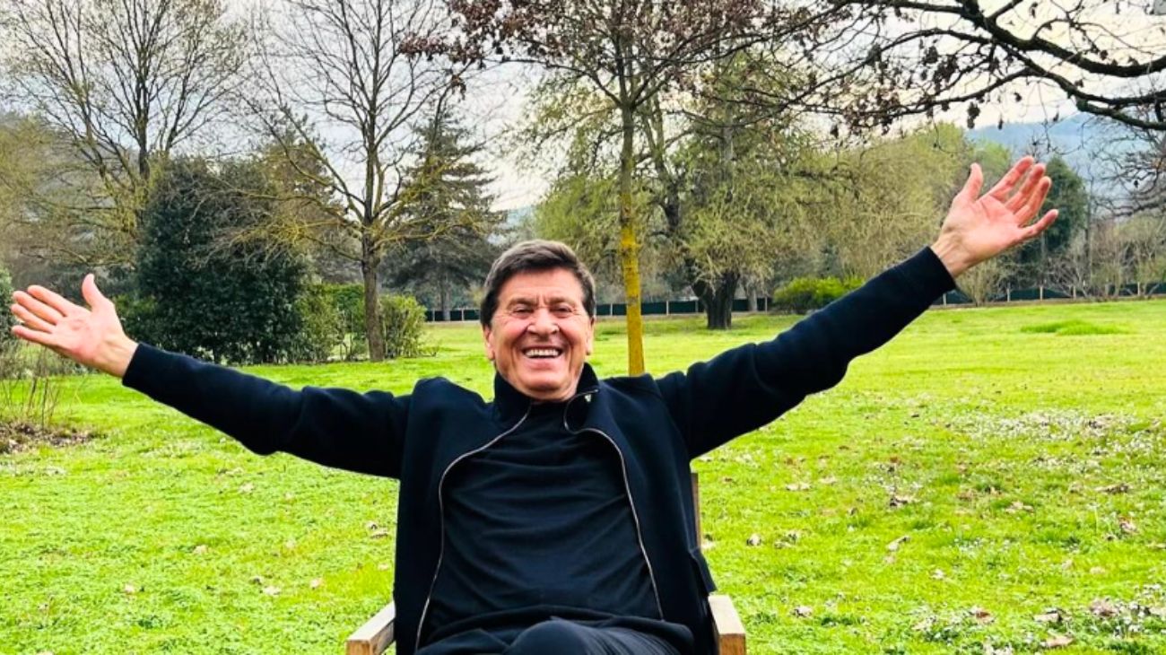 Gianni Morandi Fonte Instagram